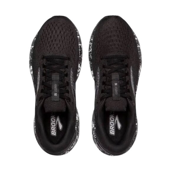Brooks Ghost 16 Black Ebony Mens Running Shoes Medium/Wide 110418 1D 020 NEW - Picture 4 of 8
